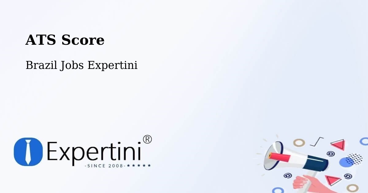 Resume ATS Score & Job Description Match Tool – Ibirama - Brazil Jobs Expertini